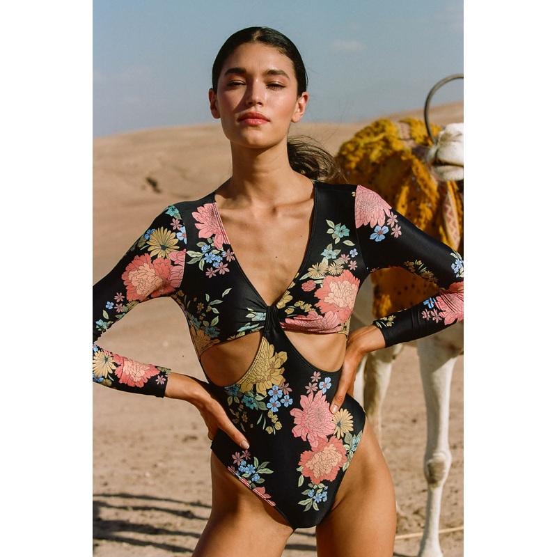 KALI FLORAL KEY WEST SURF SUIT