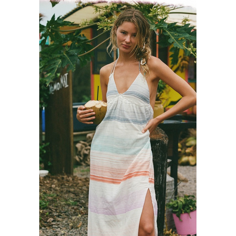 LANGLEY HALTER MAXI DRESS