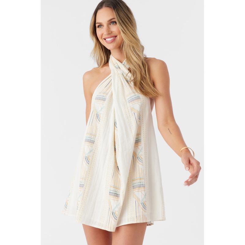 NAIMA HALTER DRESS
