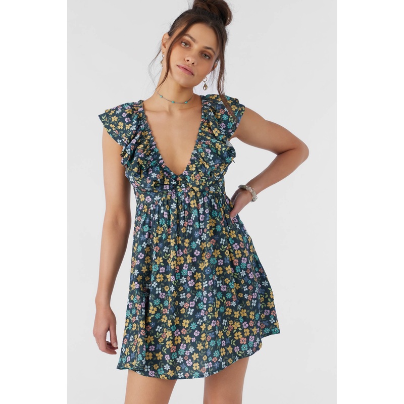 ZAINA LAYLA FLORAL DRESS