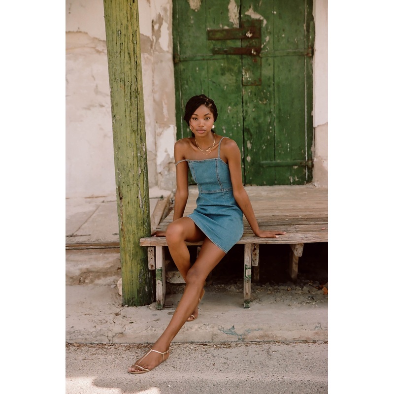 DARBIE STRETCH DENIM DRESS