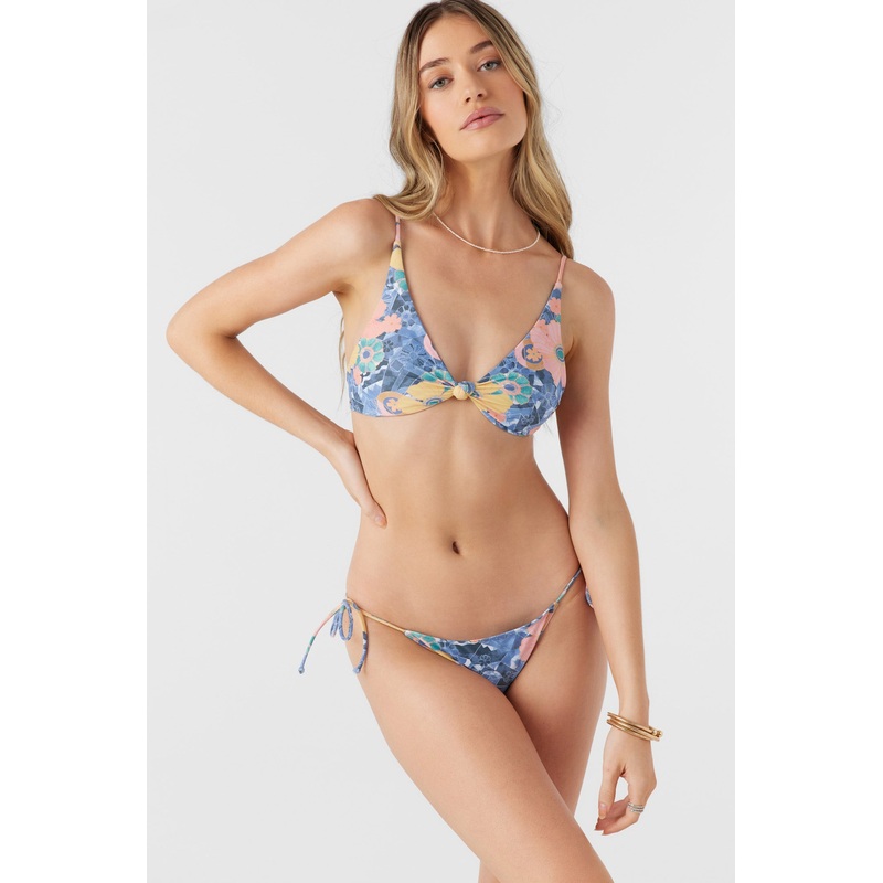 JADIA FLORAL PISMO TALL TRI BRALETTE TOP