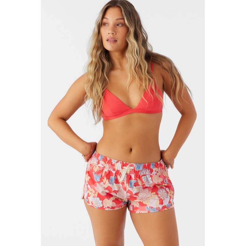 SALTWATER ESSENTIALS LANEY PRINTED 2″ ELASTIC BOARDSHORTS