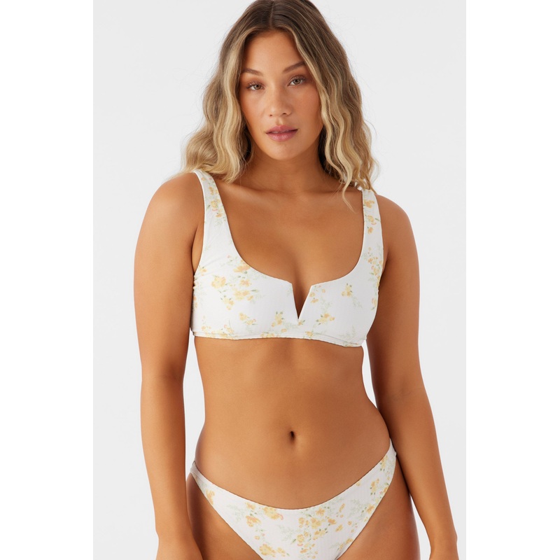 TATIANNA FLORAL POPOYO V-WIRE BRALETTE TOP