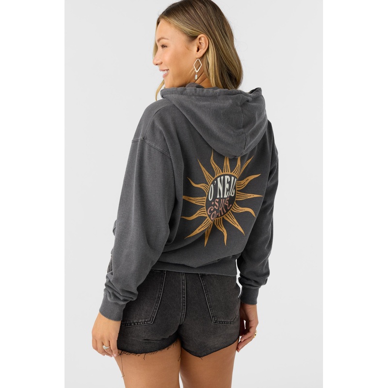 DRIFT HOODED FLEECE PULLOVER