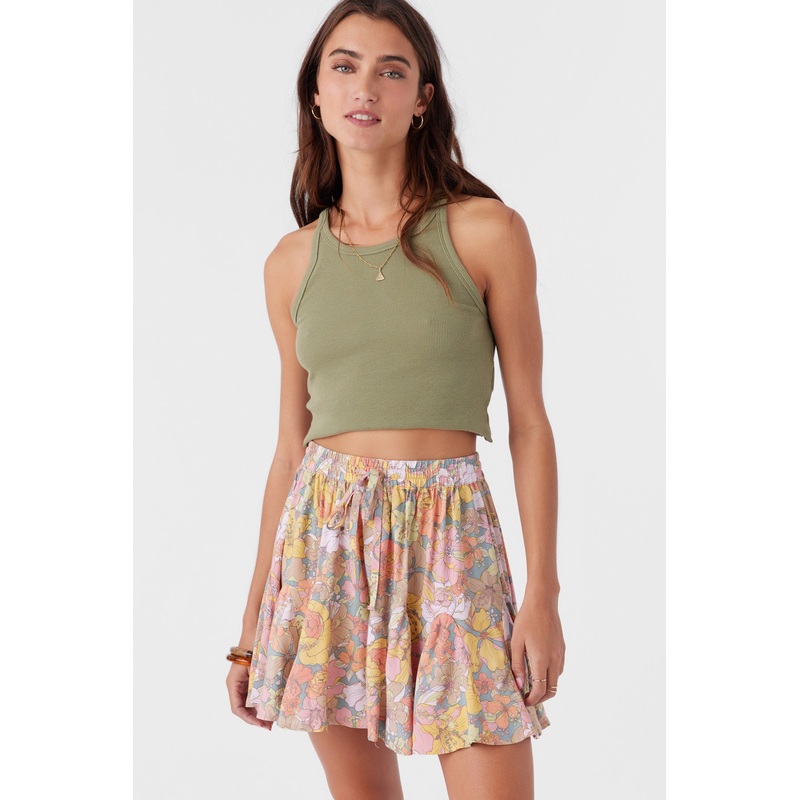 BENNIE JANIS FLORAL FLOWY SHORTS