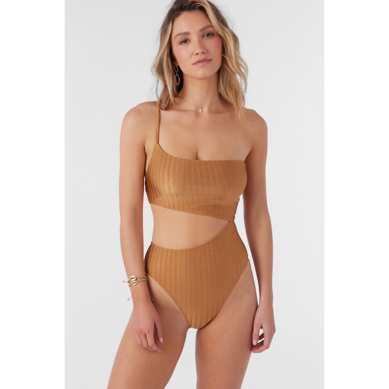 MIZI METALLIC RIB AGADIR ONE PIECE
