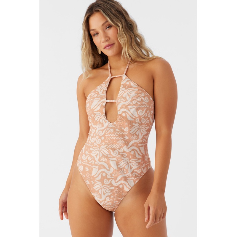 ROAM SLOW RIB SANTA CRUZ CHEEKY ONE-PIECE