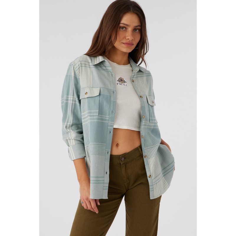 BROOKS FLANNEL OVERSIZED FIT SHIRT