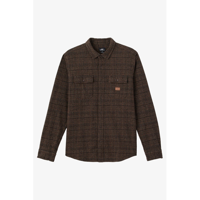 DAVIES FLANNEL STANDARD FIT LONG SLEEVE SHIRT