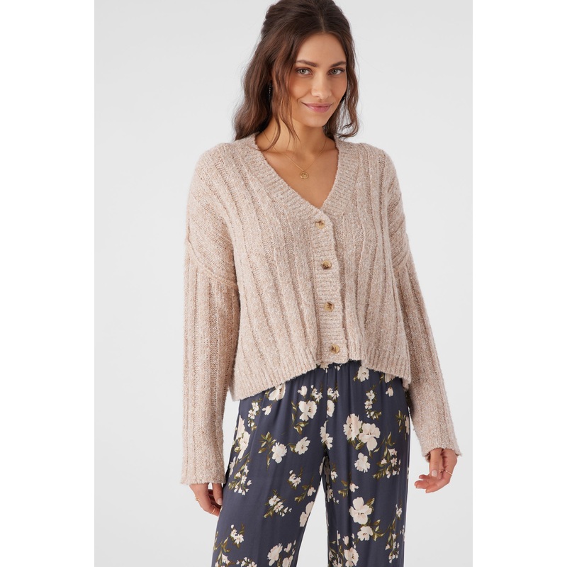 FERRIS BUTTON FRONT SWEATER CARDIGAN
