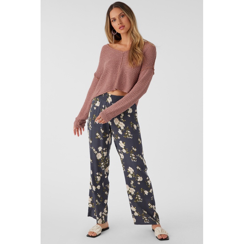 JONIE KENDRA FLORAL BEACH PANTS