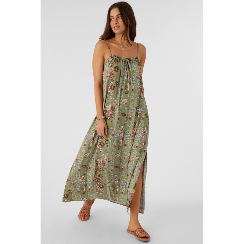 DANYKA WILLIAM PRINT MAXI DRESS