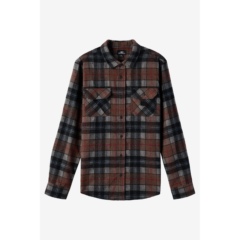 DUNE FLANNEL STANDARD FIT LONG SLEEVE SHIRT