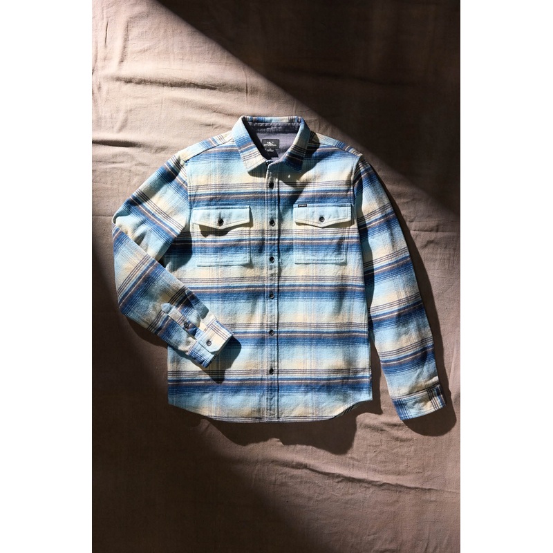 EAST CLIFF HEAVY WEIGHT FLANNEL LONG SLEEVE SHIRT
