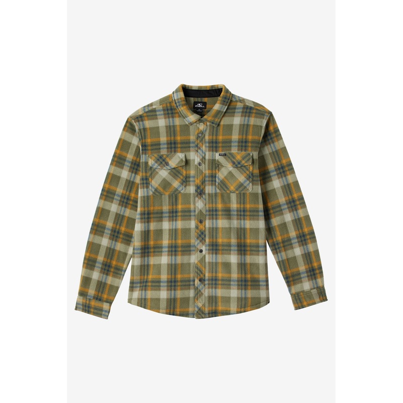 GLACIER PLAID SUPERFLEECE STANDARD FIT SHIRT