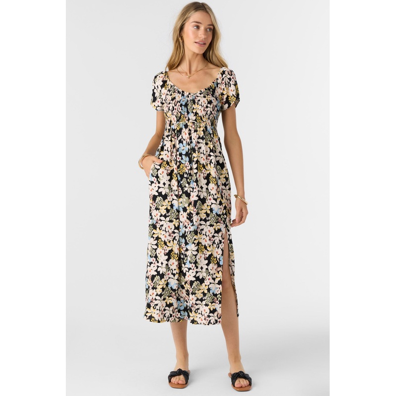 HAYZEL CAMDEN TROPICAL MIDI DRESS