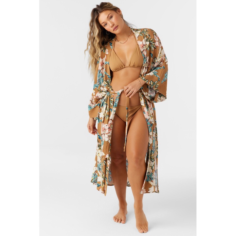JACKEY PRINTED KIMONO DRESS