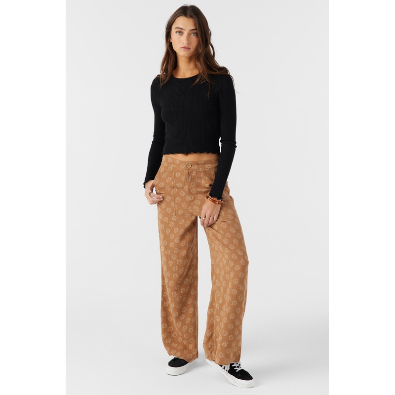 RYLAN VALLEY FLORAL BEACH PANTS