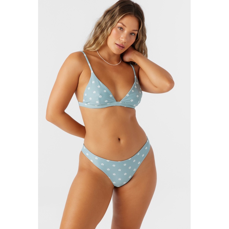 SALTWATER ESSENTIALS SEASIDE PRINTED TRIANGLE TOP