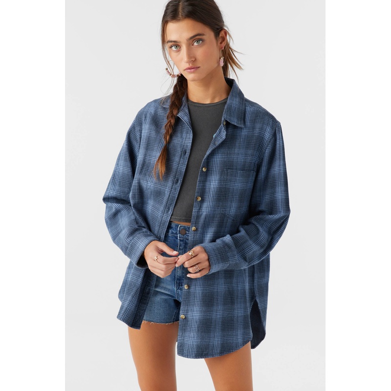 TRAVYS FLANNEL OVERSIZED SHIRT