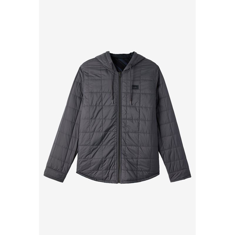 GLACIER HOOD REVERSIBLE SUPERFLEECE JACKET
