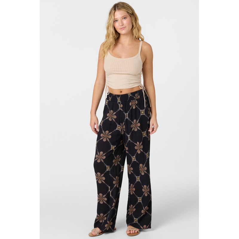 JONIE GRID TILE BEACH PANTS