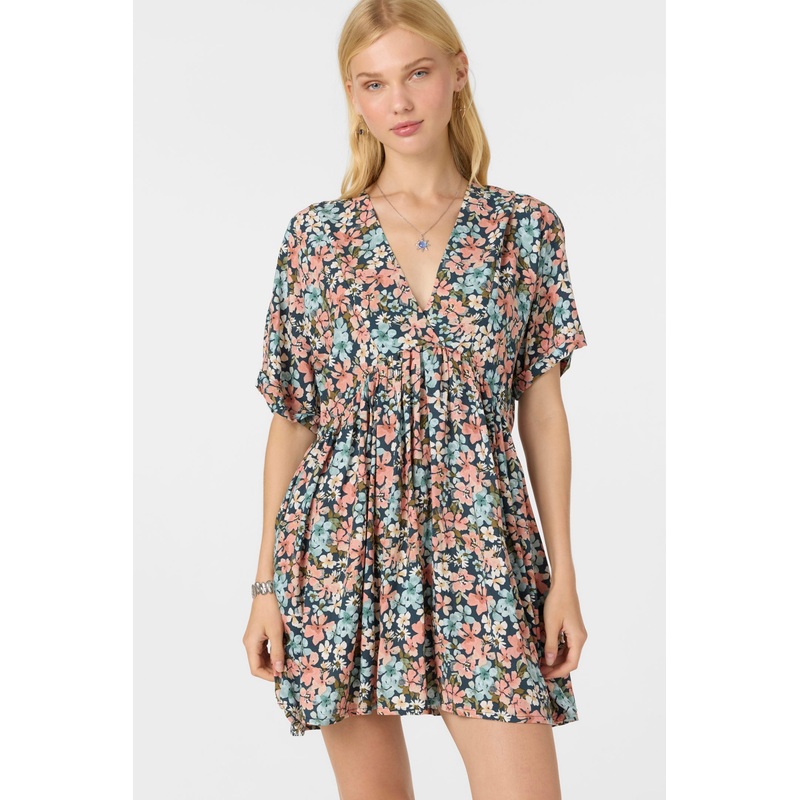 ROSEMARY TERRECE FLORAL SHORT DRESS