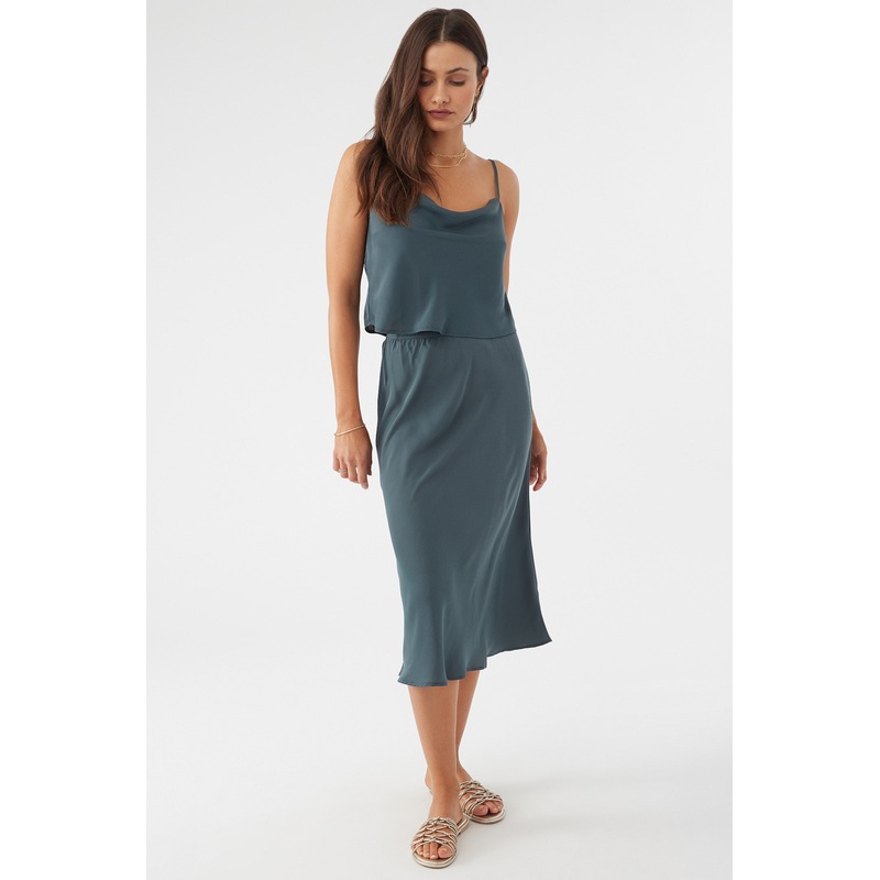 SHANE SATIN SKIRT