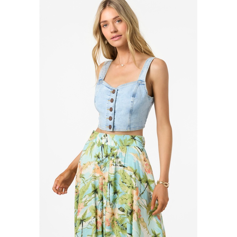 DELPHINA SLEEVELESS TOP